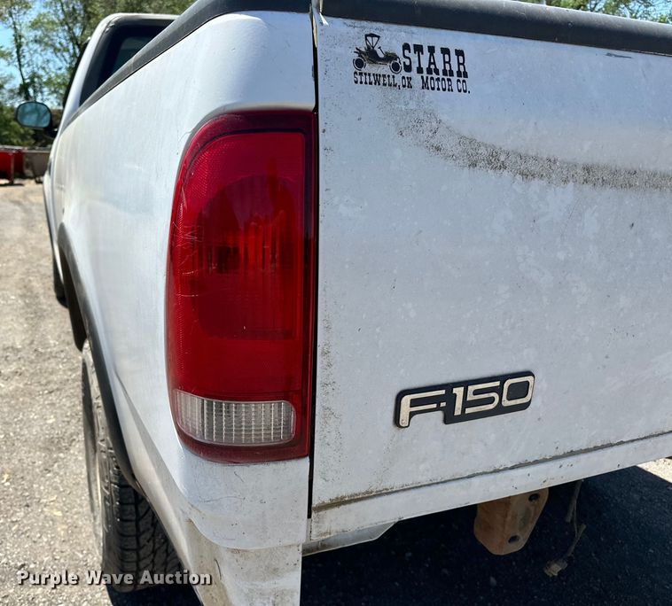 image for item NR9780 1999 Ford F150 pickup truck