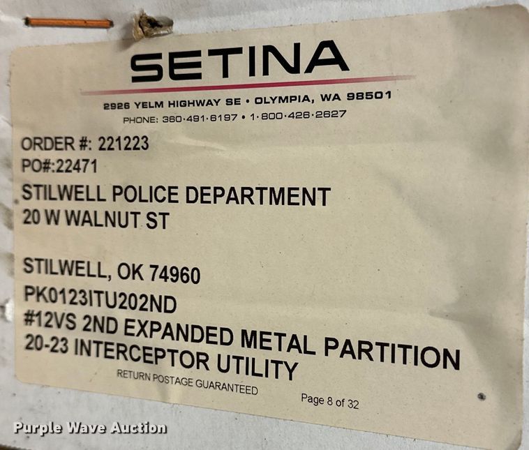 image for item NR9786 Emergency service equipment