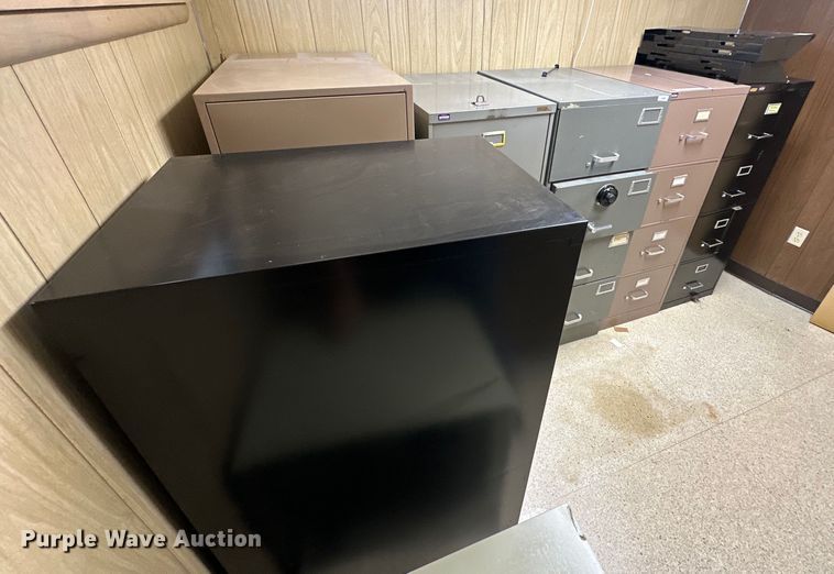 image for item NR9790 (7) filing cabinets 