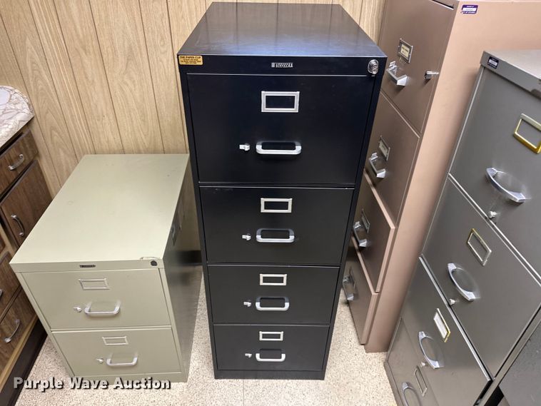 image for item NR9790 (7) filing cabinets 