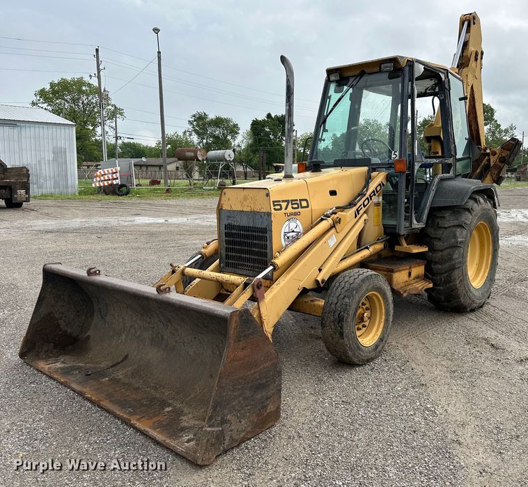 image for item NR9878 New Holland  575D backhoe