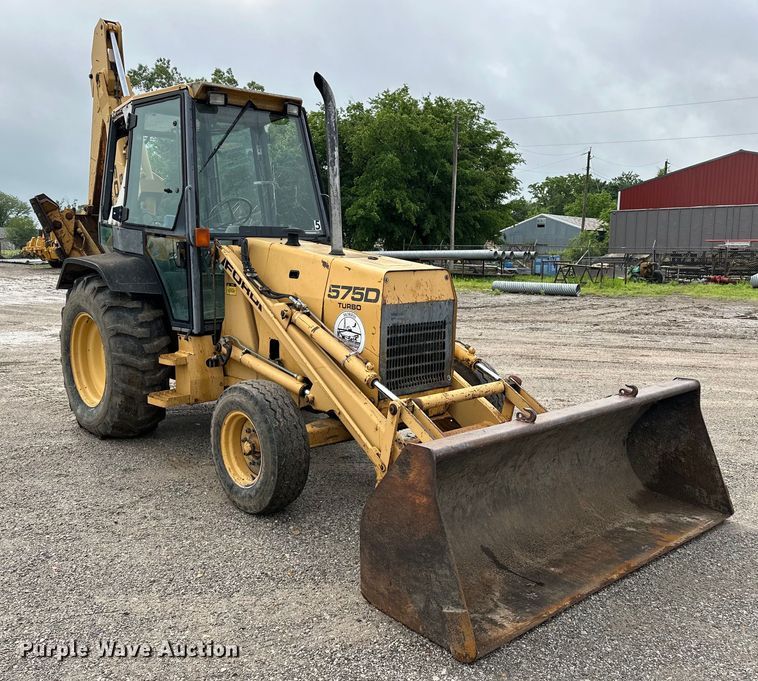 image for item NR9878 New Holland  575D backhoe