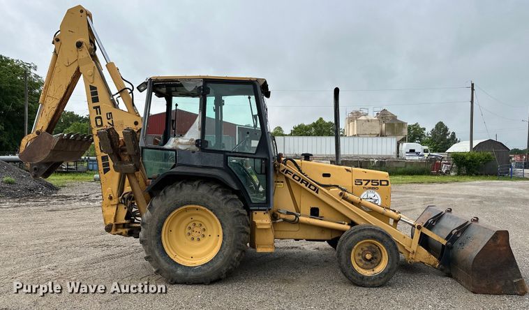 image for item NR9878 New Holland  575D backhoe