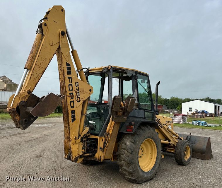 image for item NR9878 New Holland  575D backhoe