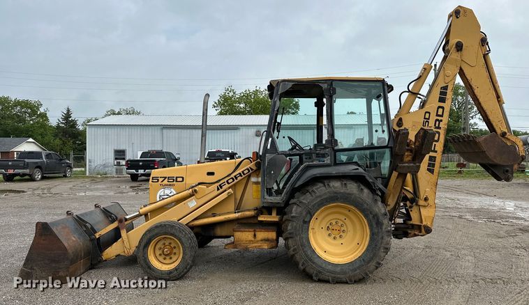 image for item NR9878 New Holland  575D backhoe
