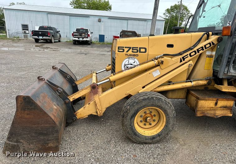 image for item NR9878 New Holland  575D backhoe