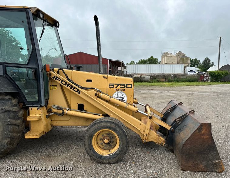 image for item NR9878 New Holland  575D backhoe