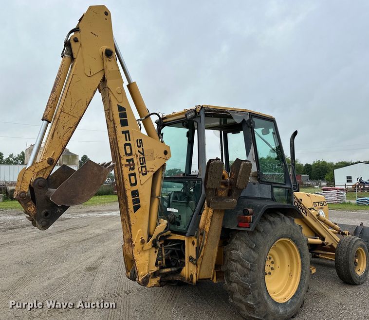 image for item NR9878 New Holland  575D backhoe