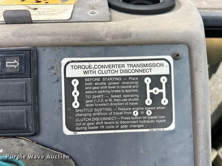 image for item NR9878 New Holland  575D backhoe