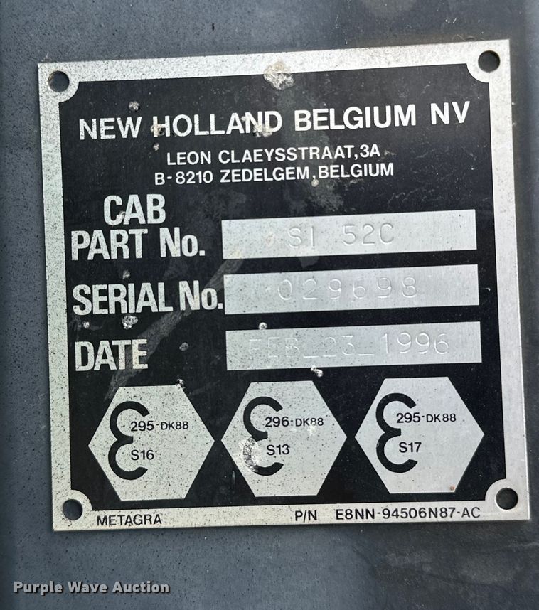 image for item NR9878 New Holland  575D backhoe