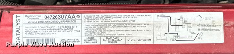 image for item NR9879 2006 Chrysler  300C 