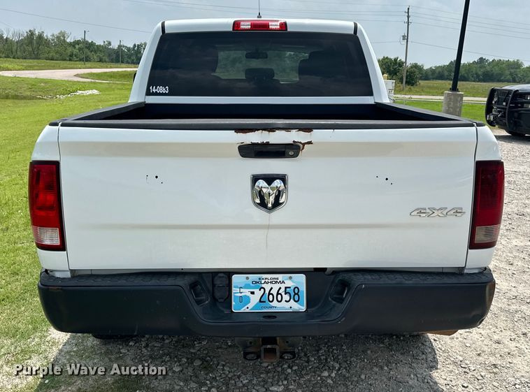 image for item NR9882 2014 Dodge  Ram 1500 Crew Cab pickup truck