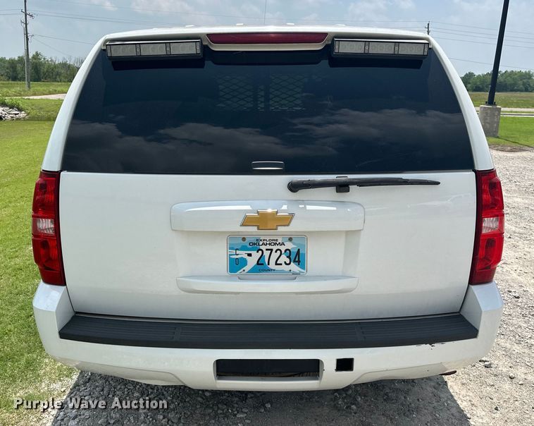image for item NR9883 2014 Chevrolet  Tahoe Police SUV