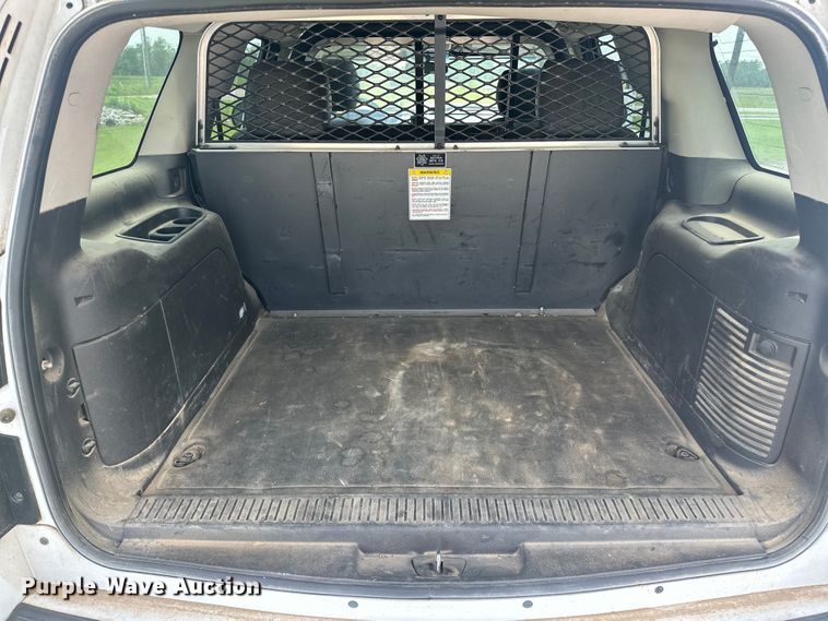 image for item NR9883 2014 Chevrolet  Tahoe Police SUV