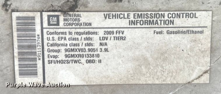 image for item NT9155 2009 Chevrolet Impala LT 