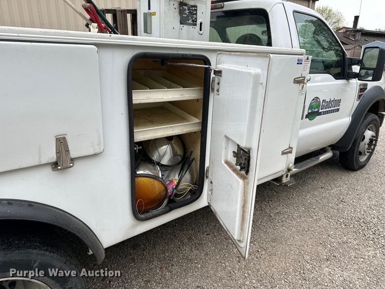 image for item NT9166 2009 Ford F550 Super Duty bucket truck