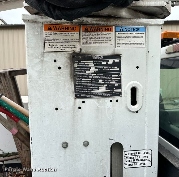 image for item NT9166 2009 Ford F550 Super Duty bucket truck