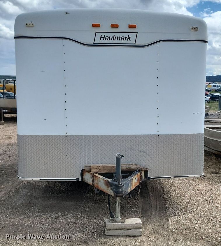 image for item NZ9777 1996 Hallmark enclosed cargo trailer