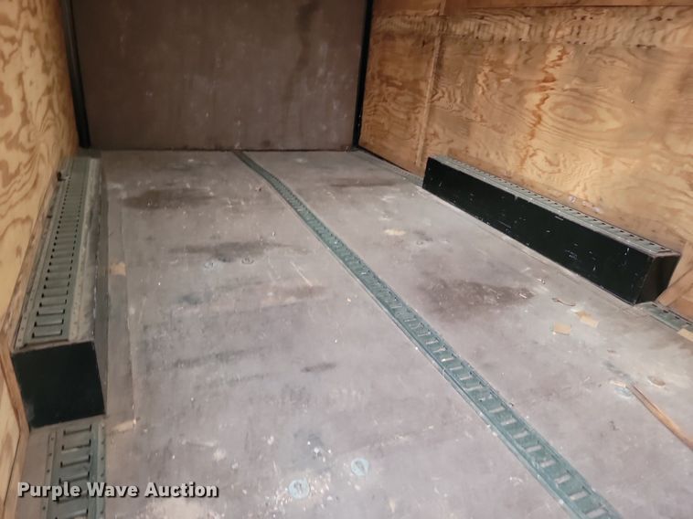 image for item NZ9777 1996 Hallmark enclosed cargo trailer