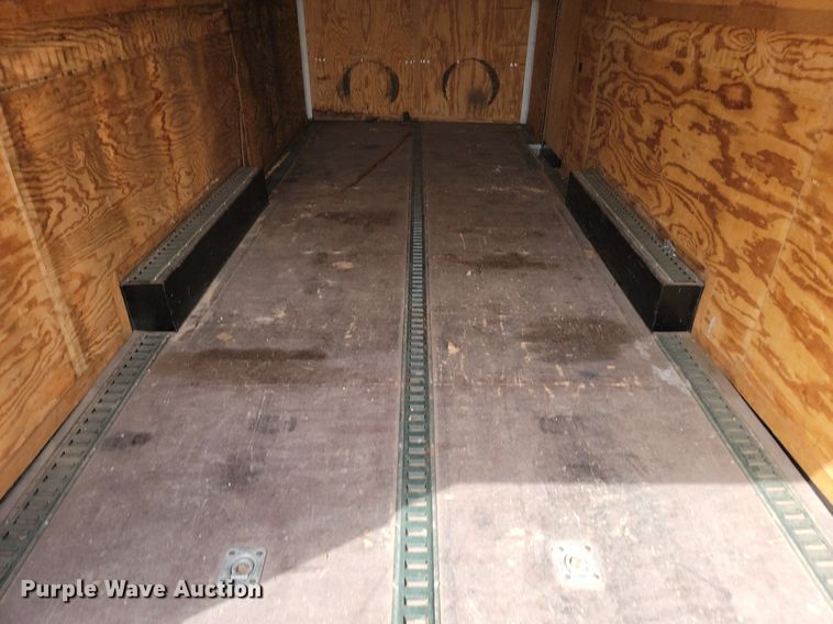 image for item NZ9777 1996 Hallmark enclosed cargo trailer