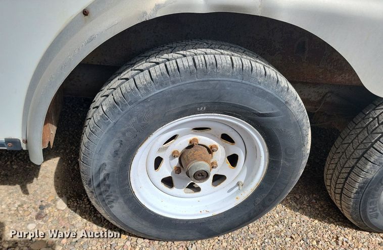 image for item NZ9777 1996 Hallmark enclosed cargo trailer