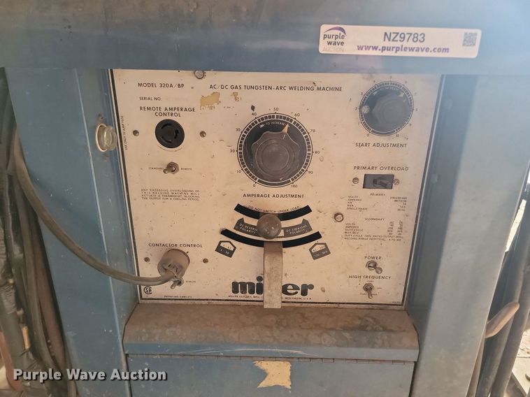 image for item NZ9783 Miller 320A/BP welder