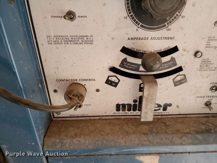 image for item NZ9783 Miller 320A/BP welder