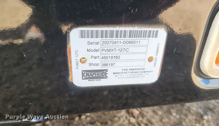 image for item NZ9806 Knapheide  PVMXT-127C flatbed