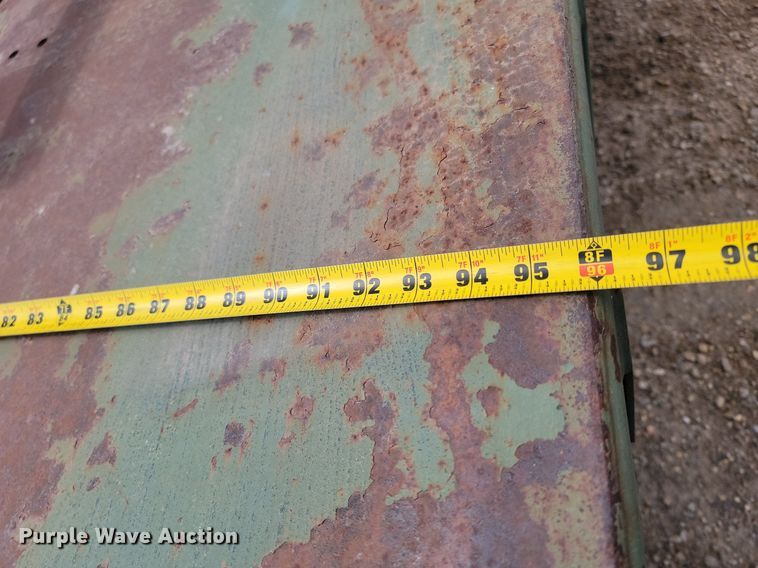 image for item NZ9807 1991 D&S Mfg. CO M1061A1 equipment trailer