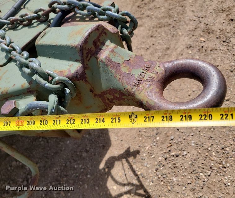 image for item NZ9807 1991 D&S Mfg. CO M1061A1 equipment trailer