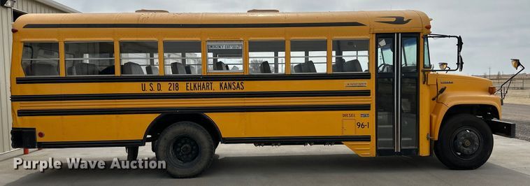 image for item OA9642 1996 Blue Bird school bus