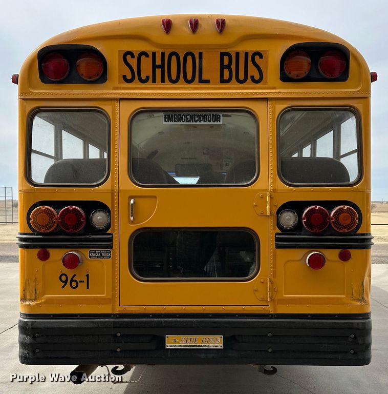 image for item OA9642 1996 Blue Bird school bus