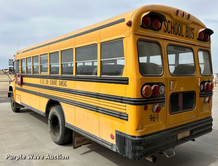 image for item OA9642 1996 Blue Bird school bus