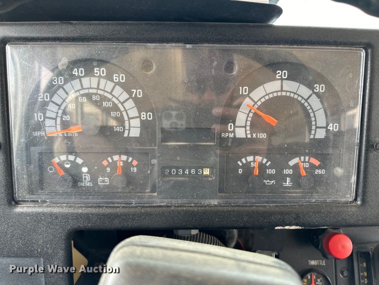 image for item OA9642 1996 Blue Bird school bus