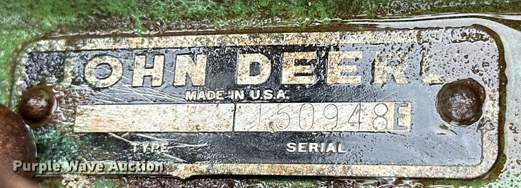 image for item OM9310 John Deere sickle mower