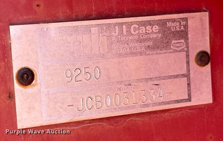 image for item DK6559 1993 Case IH 9250 4WD tractor