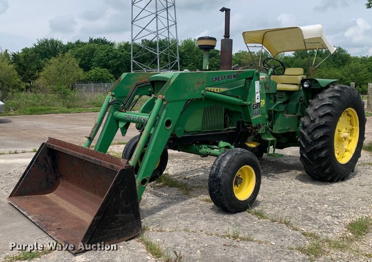 image for item DM7816 1967 John Deere 4020 tractor