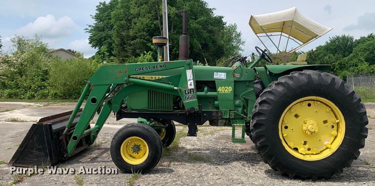 image for item DM7816 1967 John Deere 4020 tractor