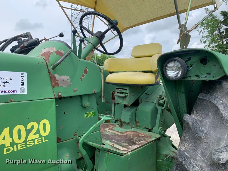 image for item DM7816 1967 John Deere 4020 tractor