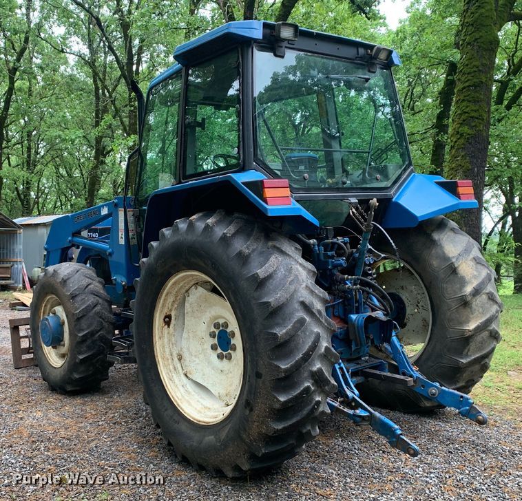 image for item DM7827 1993 Ford 7740 PowerStar SLE MFWD tractor