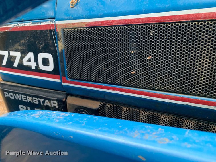 image for item DM7827 1993 Ford 7740 PowerStar SLE MFWD tractor