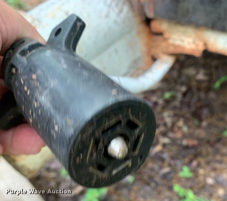 image for item DM7830 1970 Shop built livestock trailer