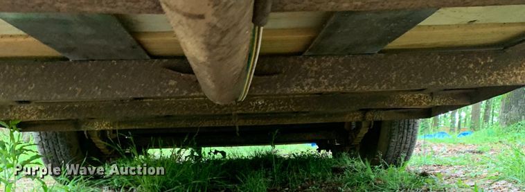 image for item DM7830 1970 Shop built livestock trailer