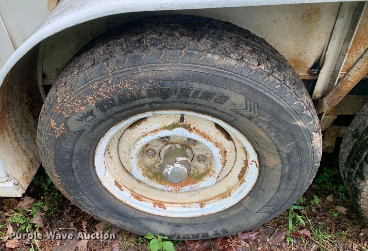 image for item DM7830 1970 Shop built livestock trailer