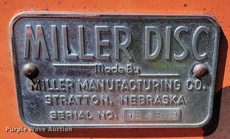 image for item DP3548 Miller off-set disk