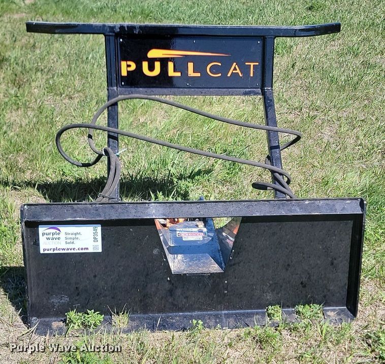 image for item DP3549 Pullcat  skid steer fence post puller