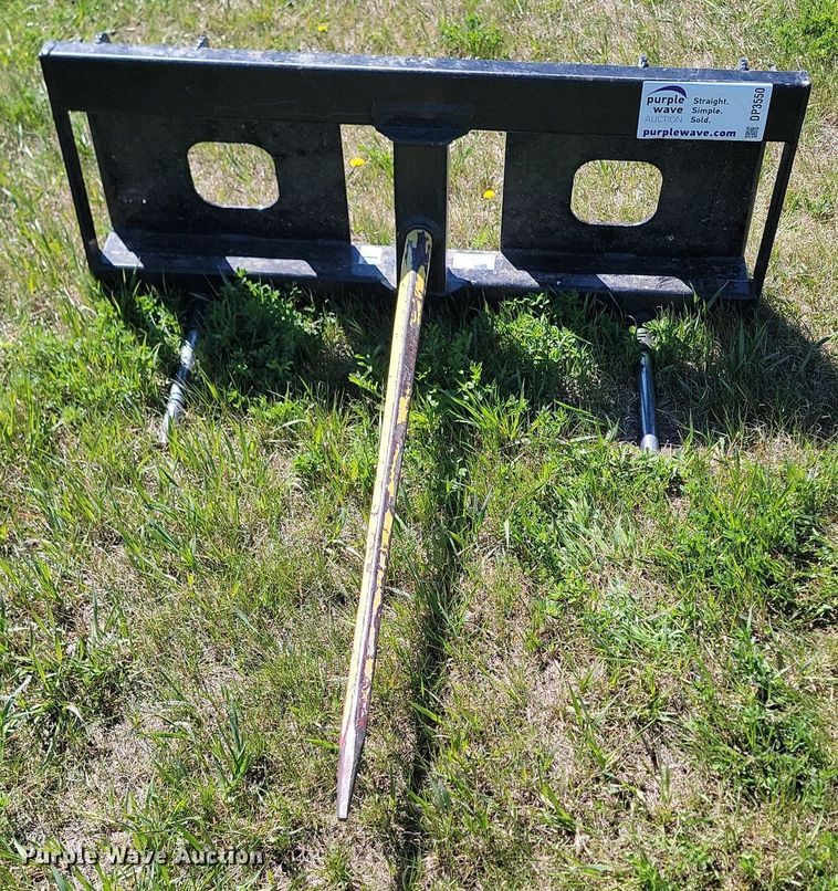 image for item DP3550 2018 MDS skid steer bale spear