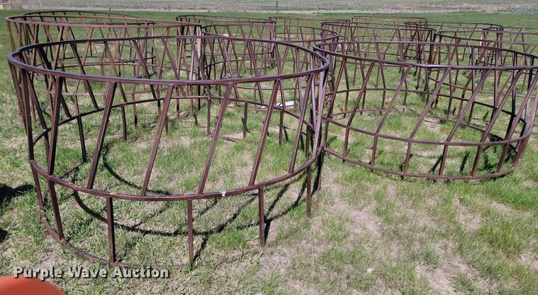 image for item DP3553 (6) round bale feeders