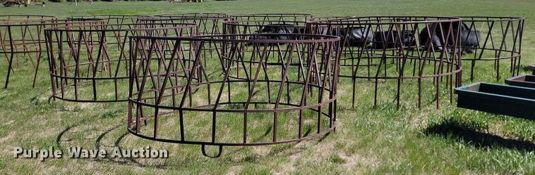 image for item DP3553 (6) round bale feeders