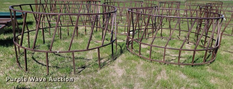 image for item DP3553 (6) round bale feeders